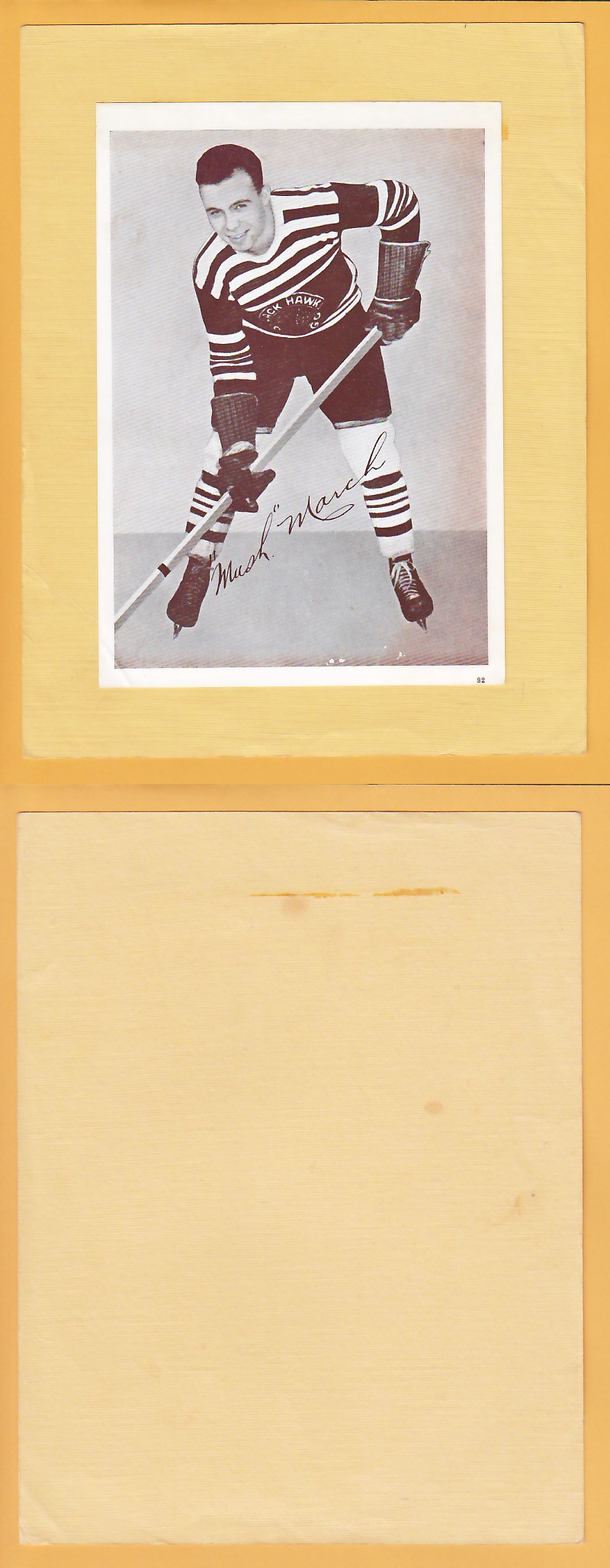1935-40 CROWN BRAND PHOTO #82 MUSH MARCH photo 1935-40 CROWN BRAND PHOTO #82 MUSH MARCH photo